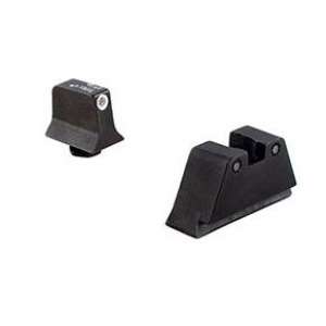 TRIJICON 3 DOT SUPP NS GLK WHITE/BLACK