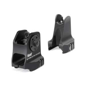 DANIEL DEFENSE FRONT/REAR SIGHT COMBO BLK
