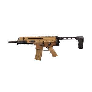 FN SCAR 15P 5.56MM FDE 7.5" BRACE