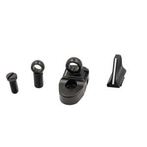 XS Sights Henry Ghost Ring Sight Set .357 Magnum Dovetail - Black Steel