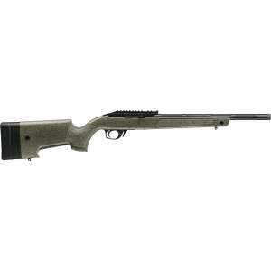 Bergara BXR Rimfire Rifle .22 LR 10rd Magazine 16.50" 4140 CrMo Fluted Barrel Green/Black Stock