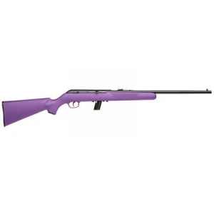 Savage Arms Model 64 F Rifle .22 LR 10rd Magazine 21″ Barrel Purple