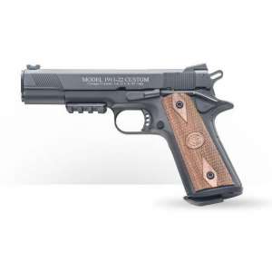 Chiappa 1911 .22 LR Handgun .22 LR 10rd Magazines(2) 5" Barrel Wooden Grips Rail