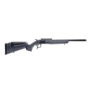 CVA Scout Single Shot Rifle .308 Win 20" Threaded Blued Barrel Grey Stock 0 MOA Pic Rail