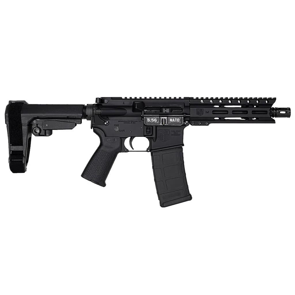 Diamondback DB15 Pistol 5.56mm 30rd Magazine(1) 7" Barrel 6" M-LOK Rail SBA3 Brace Black