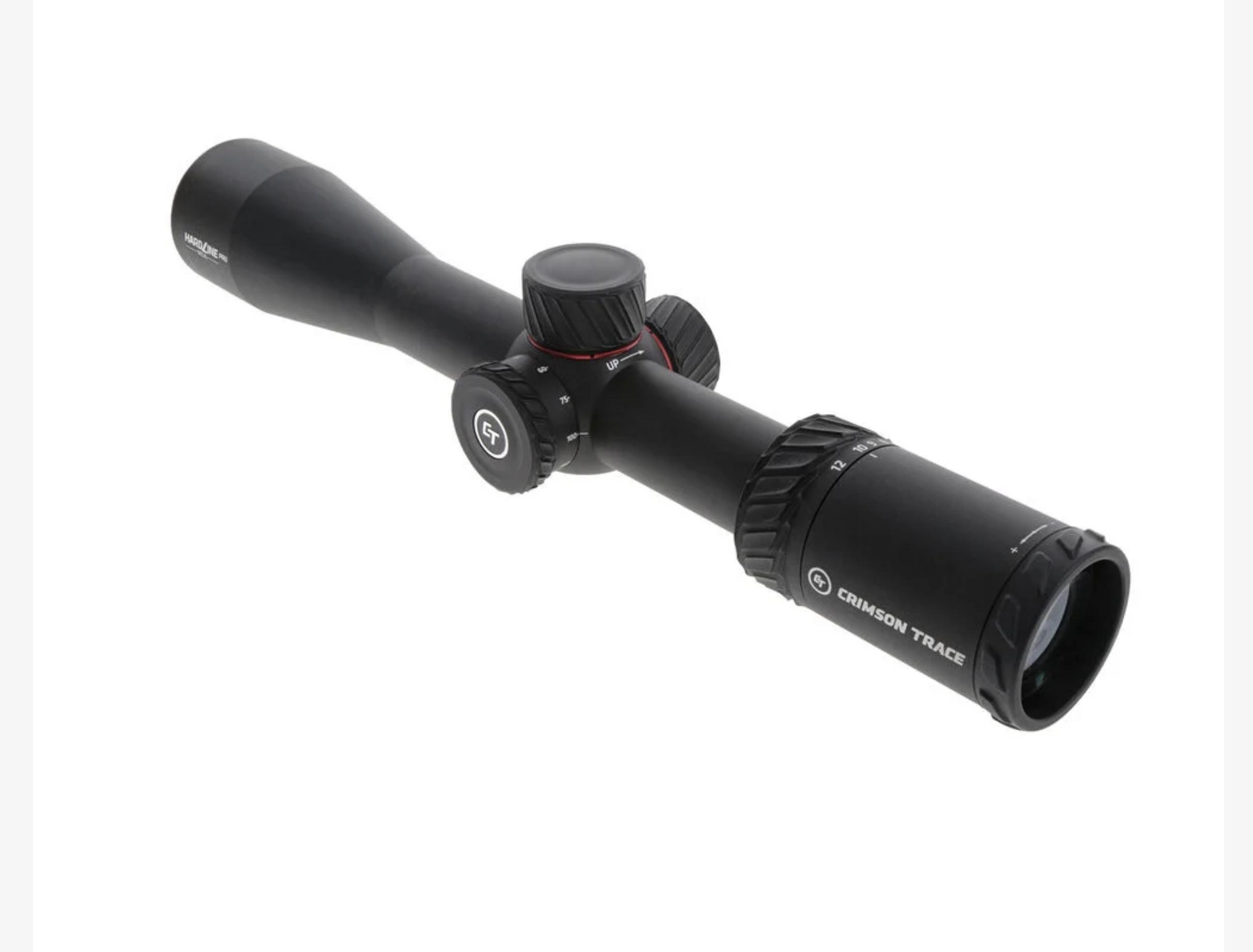 Crimson Trace Hardline Pro Rifle Scope - 3-12x42mm 30mm SFP MR1-MOA