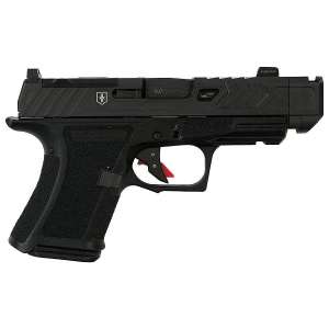 Shadow Systems CR920P War Poet Handgun 9mm Luger 10rd Magazines (2) 3.75 Barrel Black War Poet Slide Engraving with Night Sights