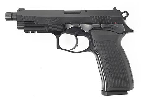 Bersa 9MM D.A. Matte TPR - 17 Round Pistol w/Threaded Barrel
