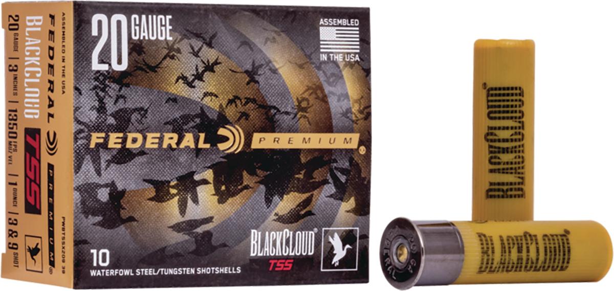 Federal Black Cloud TSS Shotshell 20ga 3.5" 1 5/8 oz #3 FS &# 9 TSS 10/ct