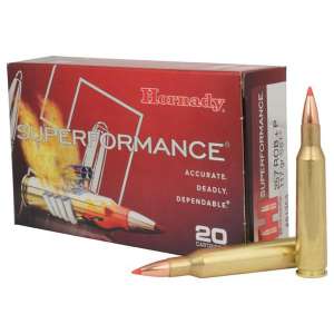 Hornady Superformance Rifle Ammunition .257 Roberts +P 117 gr SST 2945 fps - 20/box