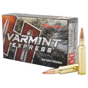 Hornady Varmint Express Rifle Ammunition 6.5 Creedmoor 95gr V-max 3300 fps 20/ct