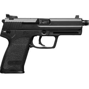 H&K USP9 Tactical Handgun 9mm Luger 15rd Magazines(2) 4.86" Threaded Barrel V1 DA/SA Decocking Lever