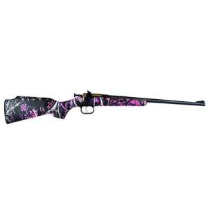 Keystone Crickett Rifle .22 LR Single Shot 16.125" Blued Barrel Synthetic Stock Muddy Girl