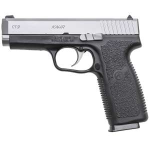 KAHR CT9 9MM 4'BLK/STS 8RD MAG