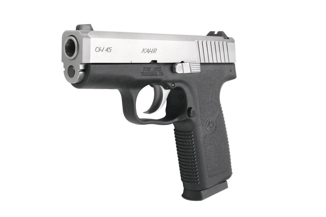 Kahr CW45 Handgun .45 ACP 6rd Magazine 3.64' Barrel Stainless slide /Black Grip