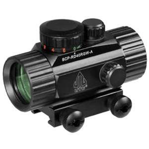 Leapers UTG 3.8" ITA Red/Green CQB Dot Sight with Integral QD Mount