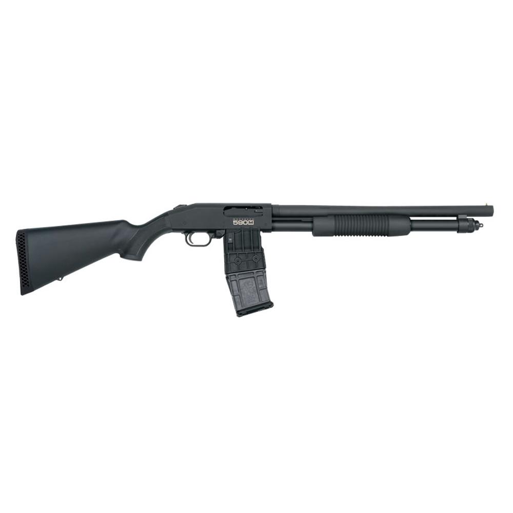 Mossberg 590M Mag Fed Pump Action 12ga 10rd Magazine 18.5" Barrel
