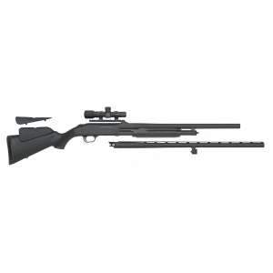 Mossberg 500 Field/Deer Combo Shotgun 20ga 5rd Capacity 24" & 26" Barrels w/2.5x20 Scope