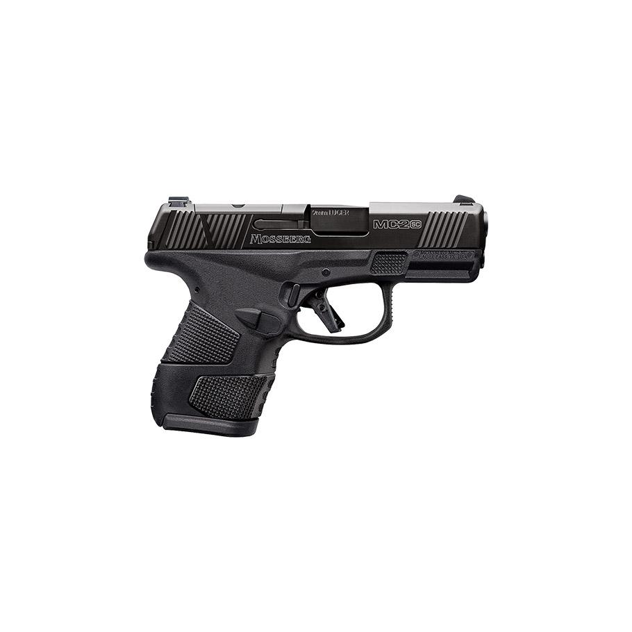 Mossberg MC2sc Subcompact Handgun 9mm Luger 11&14rd Magazines 3.4" Barrel Optic Ready Cross Bolt Safety