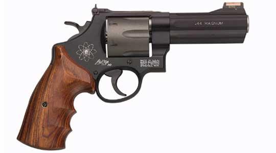 S&W M329PD Handgun .44 Rem Mag 6rd Capacity 4" Barrel Scandium Frame Hi-Viz Front Sight
