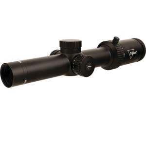 Trijicon Credo 1-4x24 (SFP) 30mm Rifle Scope w/Red BDC Segmented Circle Low Capped Adjusters