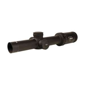 Trijicon Credo 1-6x24 (FFP) 30mm Rifle Scope w/Green MRAD Segment Circle Low Capped Adjusters