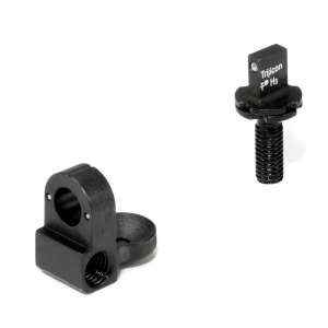 Trijicon Bright & Tough Night Sights - Orange Rear - AR15/M16