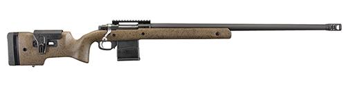Ruger Hawkeye Rifle 6.5 PRC 26" Barrel Matte Black/ Speckled Black/Brown Laminate Stock