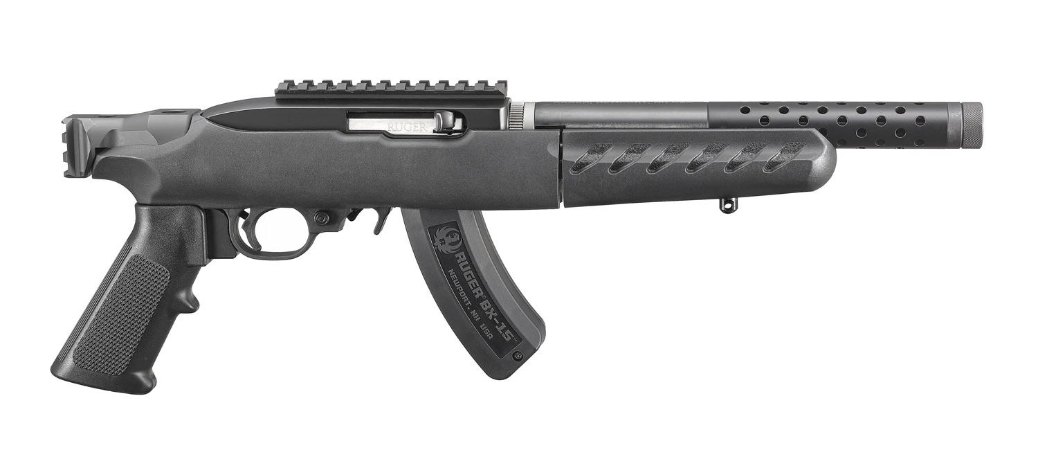 Ruger 22 Charger Lite 22LR 15rd Magazine 10? Barrel Black Takedown Stock