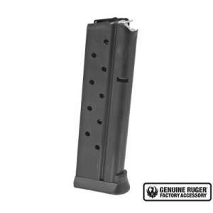 RUGER SR1911 COMPETITION 9MM LUGER 10RD MAGAZINE BLACK