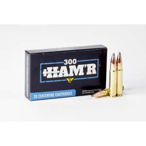 Wilson Combat HAM R Ammunition .300 HAM R 150gr SPBT 2310 fps 20/ct