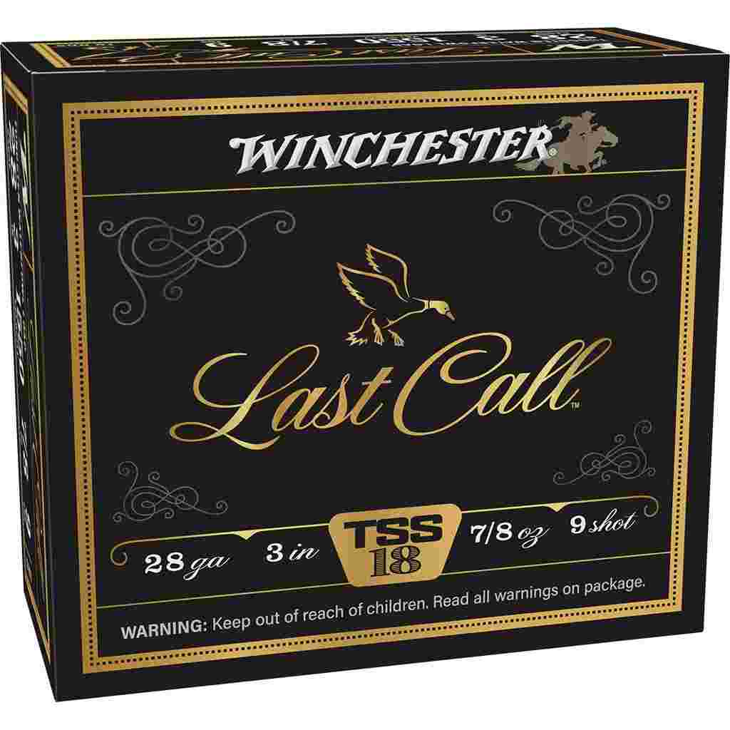 Winchester Last Call Waterfowl TSS Shotshells 28ga 3"7/8oz 1550fps #7 10/ct