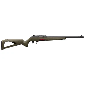 Winchester Wildcat 22 Suppressor Ready Rifle .22 LR 10rd Magazine(1) 16.5″ Threaded Barrel OD Green Stock
