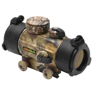 Truglo Traditional Red Dot Sight – 1x30mm 5 MOA Dot Size – APG Camo
