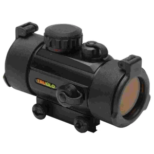 Truglo Traditional Red Dot Sight – 1x40mm 5 MOA Red Dot – Matte