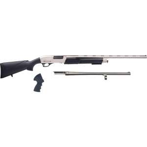 RIA 3-N-1 12G Chrome Shotgun 18.5/28 5RD