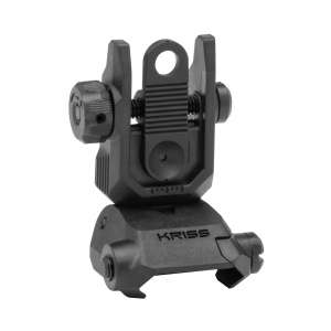 KRISS USA REAR FLIP-UP SIGHT BLK STEEL