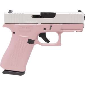GLK 43X 9MM 10RD PINK SA RAIL
