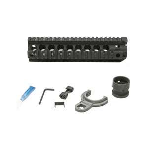 BCM GUNFTR QUAD RAIL 556 9" BLK
