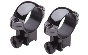 BURRIS MED 1" .22 RINGS DLX STEEL BK