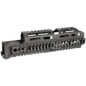 MIDWEST AK ALPHA QUAD RAIL 10" BLK