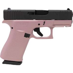 GLK 43X 9MM 10RD PINK BLK RAIL