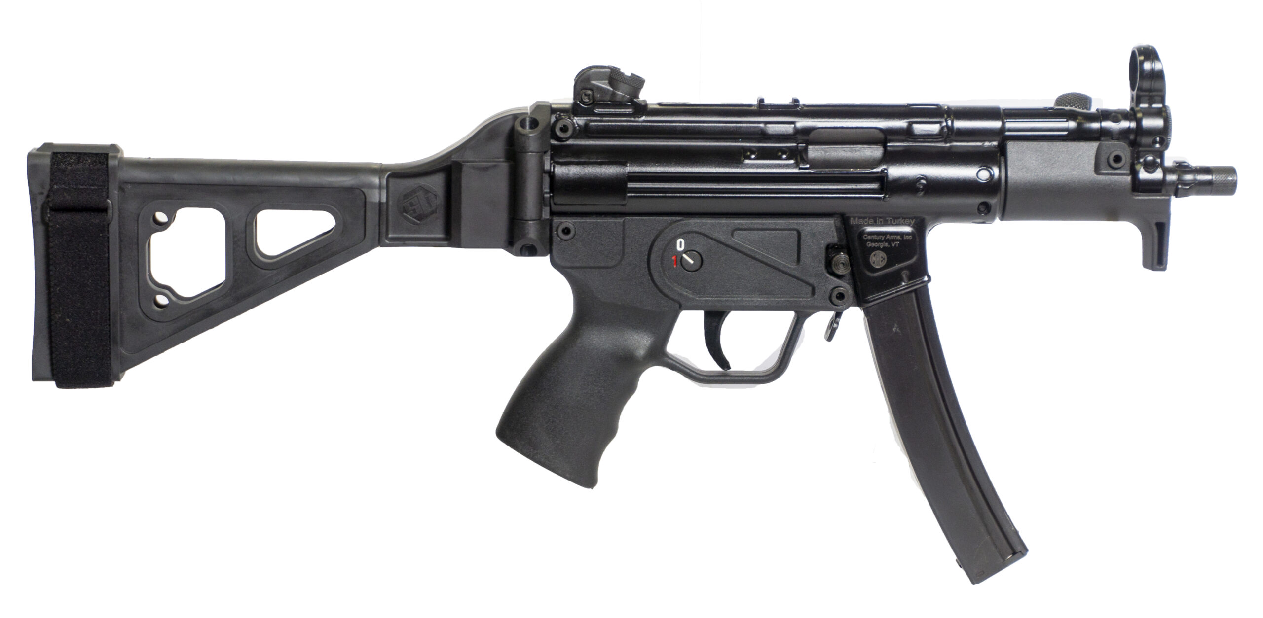 CENTURY ARMS AP5-P 9MM 5.75" 30+1 BRACE PKG