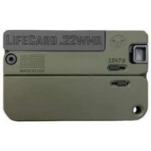 Trailblazer Firearms LifeCard .22 WMR Single Action Handgun Bazooka Green