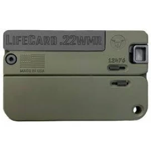 Trailblazer Firearms LifeCard .22 WMR Single Action Handgun Bazooka Green