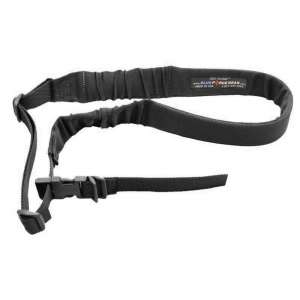 Blue Force Gear 1-Point Padded Bungee Sling with Push Button Adapter Black
