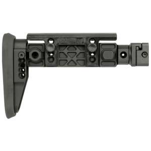 Midwest Industries Alpha Series Picatinny Folding Stock Black