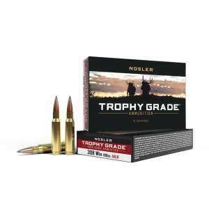 Nosler Trophy Grade Long Range Ammunition .308 Win 168 gr ABLR 2750 fps 20/ct