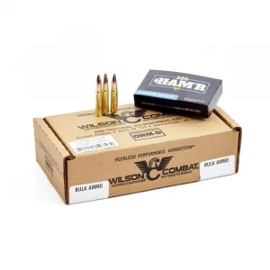 Wilson Combat Speer Hot-Core Rifle Ammunition 300 HAM’R 130gr PT 2500 fps 200/ct (10-20/ct Boxes)