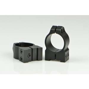 Warne Maxima Fixed (16mm Dovetail) Scope Ringmount with Grooved Receiver Fits CZ527 1" Medium Matte